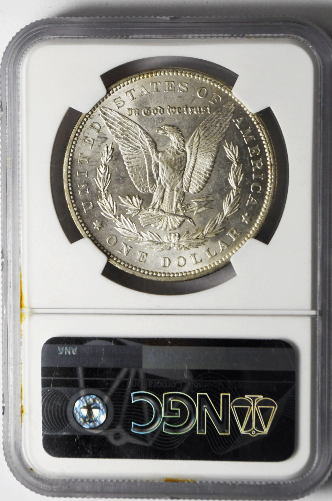 1878 7TF $1 Morgan Silver One Dollar AU58 NGC VAM 222A Face Chips Hitlist