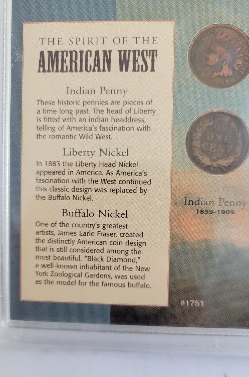 The Spirit of the American West Coin Collection Indian Head and Buffalo Nickel