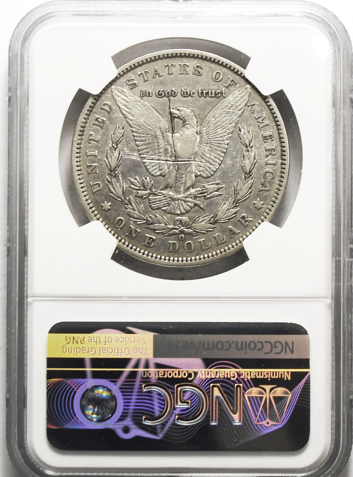1895 O $1 Morgan Silver One Dollar NGC New Orleans VF Details