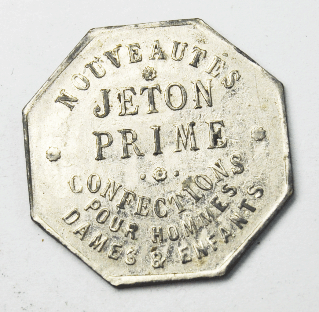 Au Bon Marche Henri Robinet Jeton Prime France Trade Token 24mm