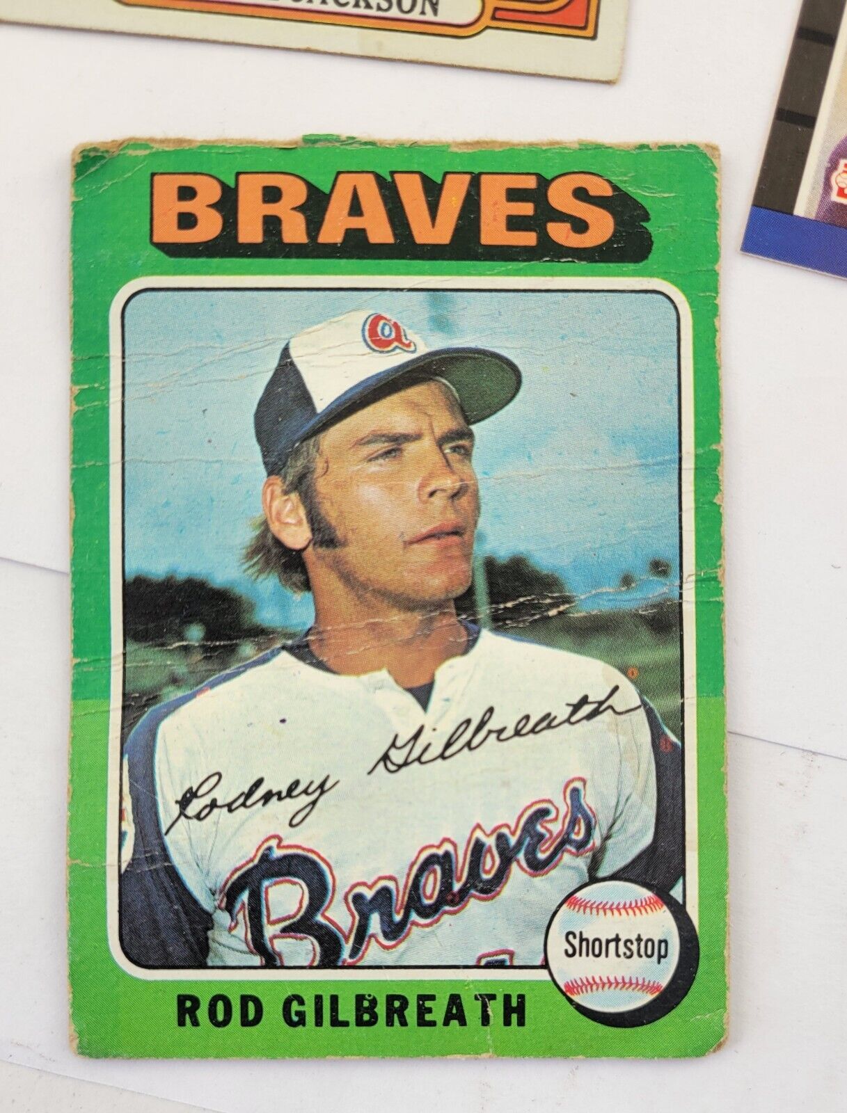 Topps Leaf Baseball Cards Lot Griffy Jr, Reggie Jackson, Gilbreath, Cowens MLB