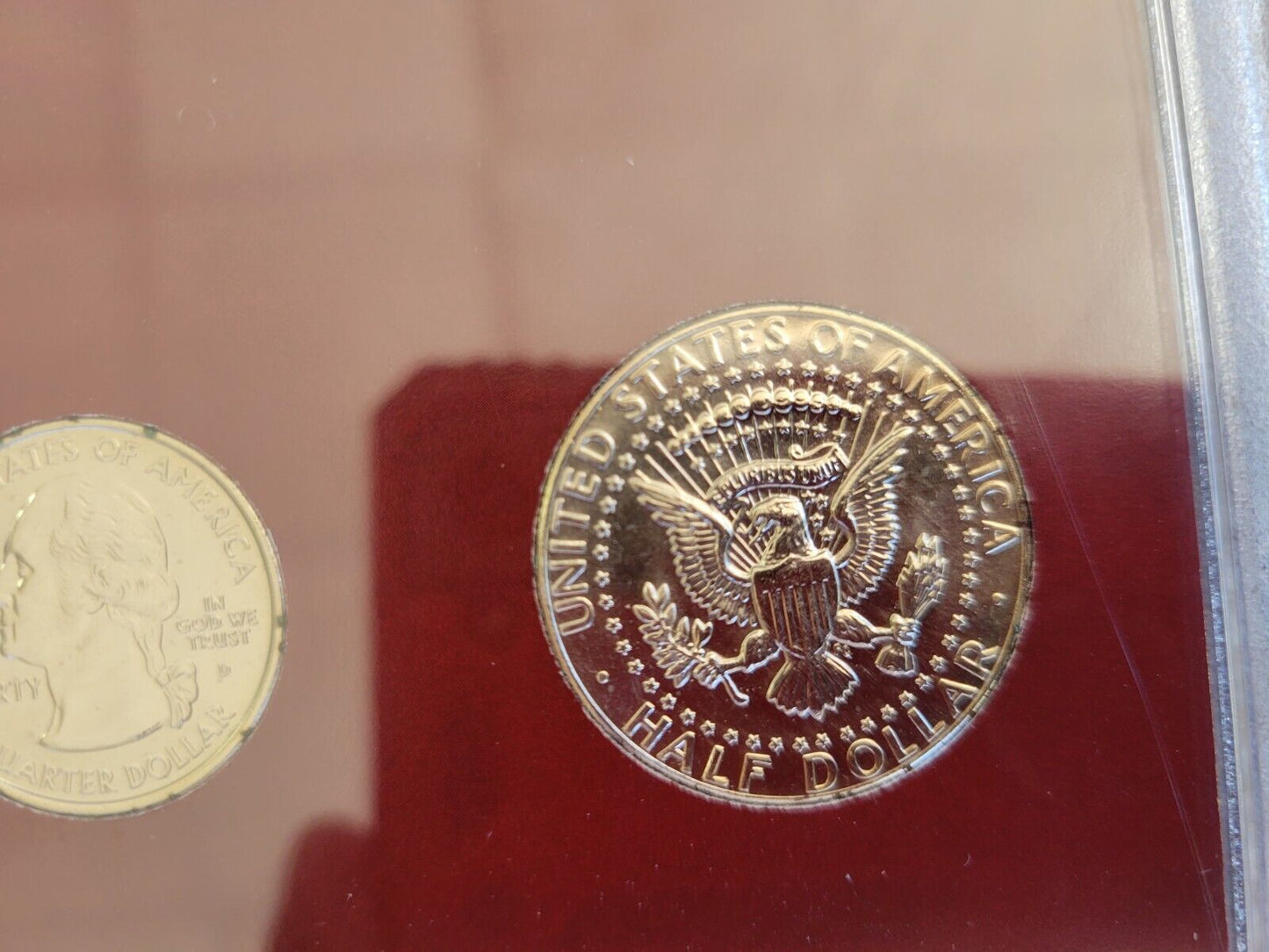 Americas Rarest Coins Set 1955 Roosevelt Dime, 2008 Oklahoma Quarter, 1987 Half