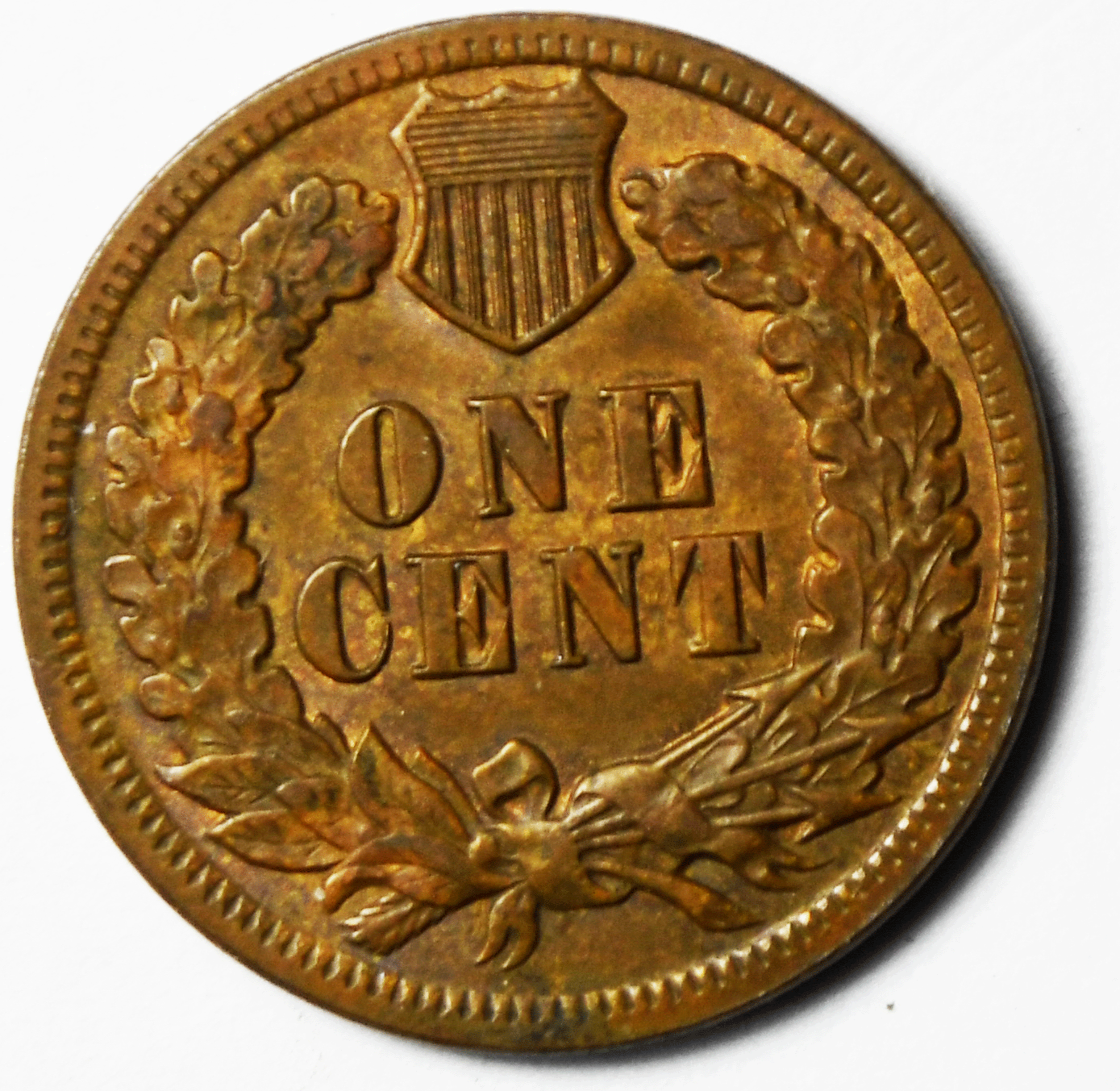 1901 1c Indian Head Penny One Cent US Philadelphia Uncirculated
