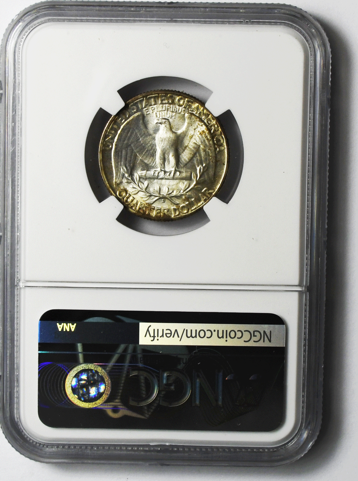 1944 S 25c Washington Silver Quarter Dollar NGC MS67 Gem Uncirculated