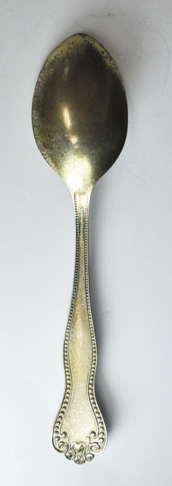 Sterling Silver The Town Jack Built Salina Kansas Souvenir Spoon 5-1/4"