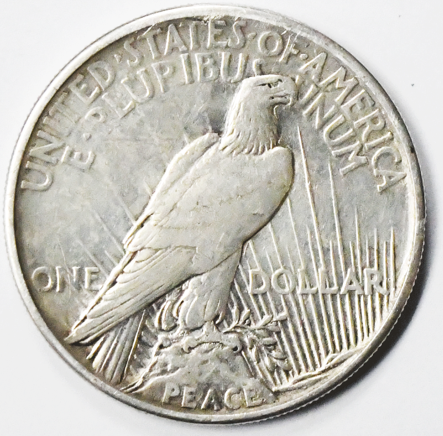 1921 $1 Peace Silver One Dollar US Philadelphia Rare