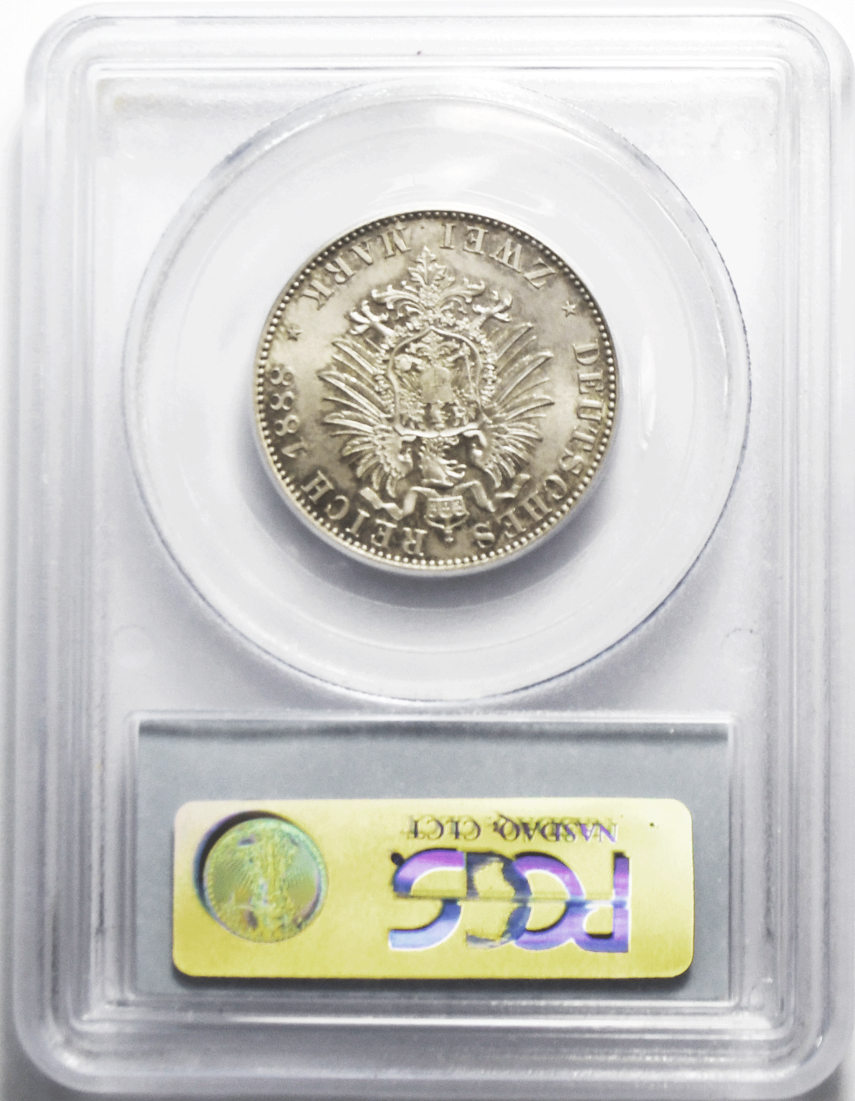 1888 A German States Prussia Silver 2 Two Mark KM# 510 PCGS MS65