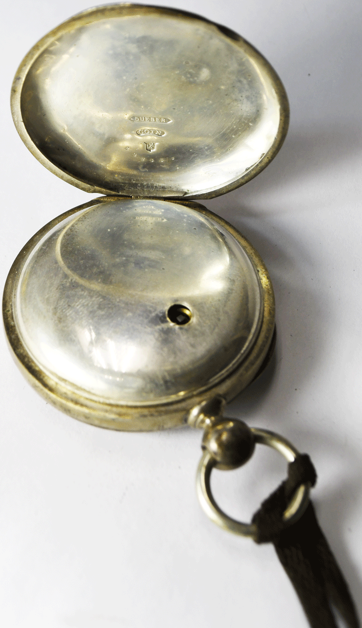 1883 Elgin Size 18 Grade 13 Pocket Watch KW KS Coin Silver OF #3 Case