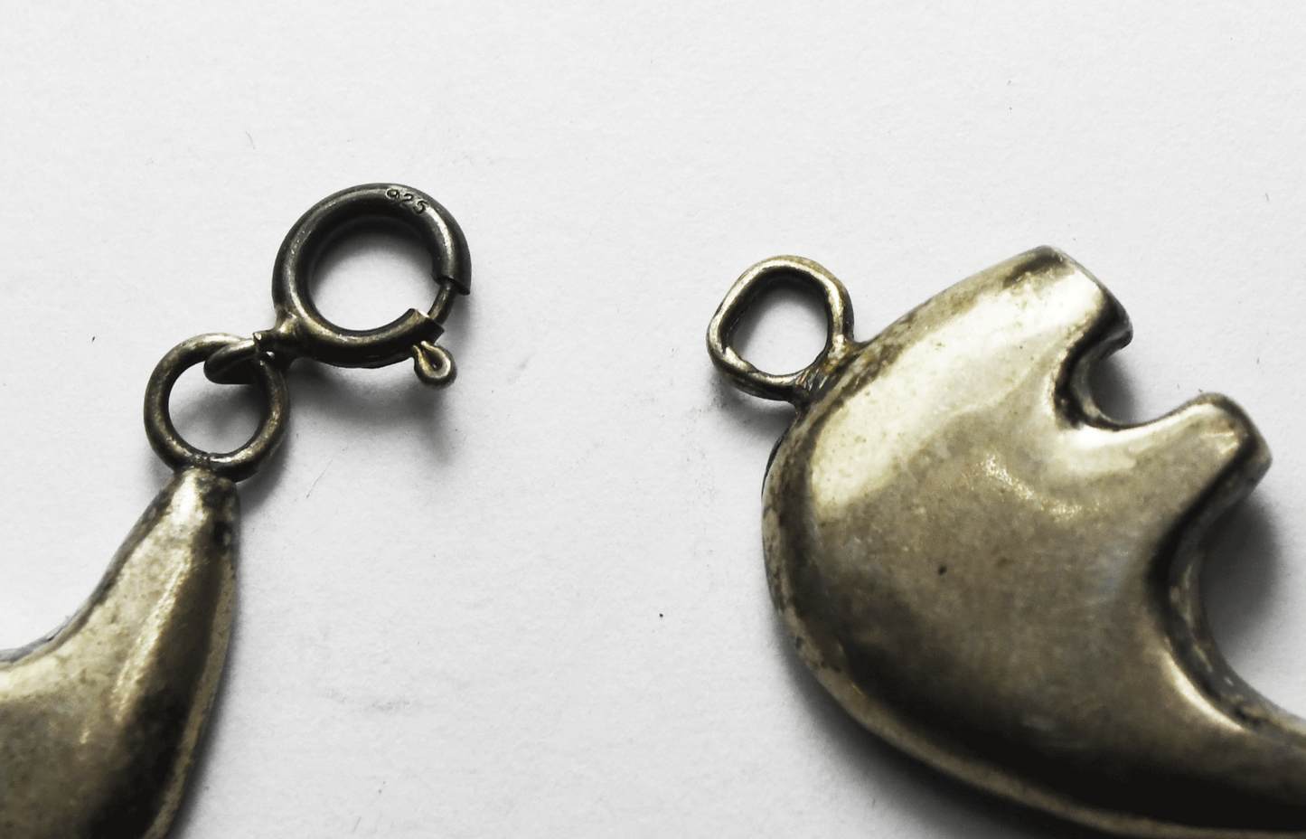 Sterling Silver Glen Sandoval GSNM Bear Link Bracelet 16mm 7-1/4"