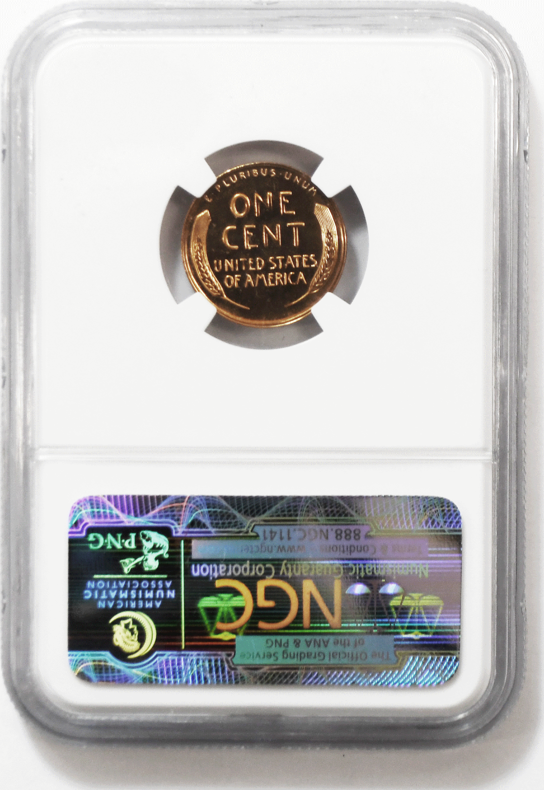 1957 1c Proof Lincoln Wheat Cent One Penny NGC PF66 RD