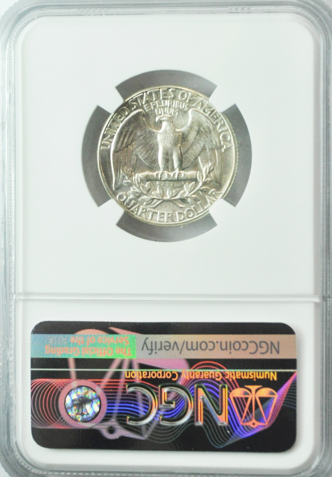 1950 25c Washington Proof Silver Quarter Dollar NGC PF65