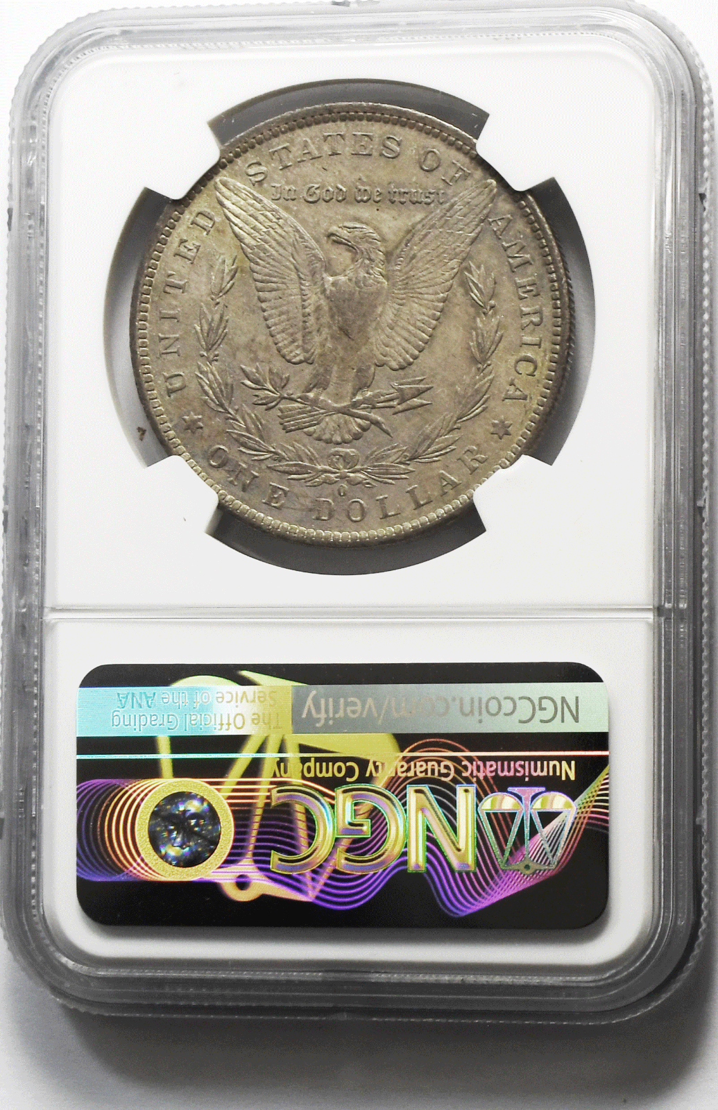 1884 O $1 Morgan Silver Dollar MS62 NGC Uncirculated New Orleans