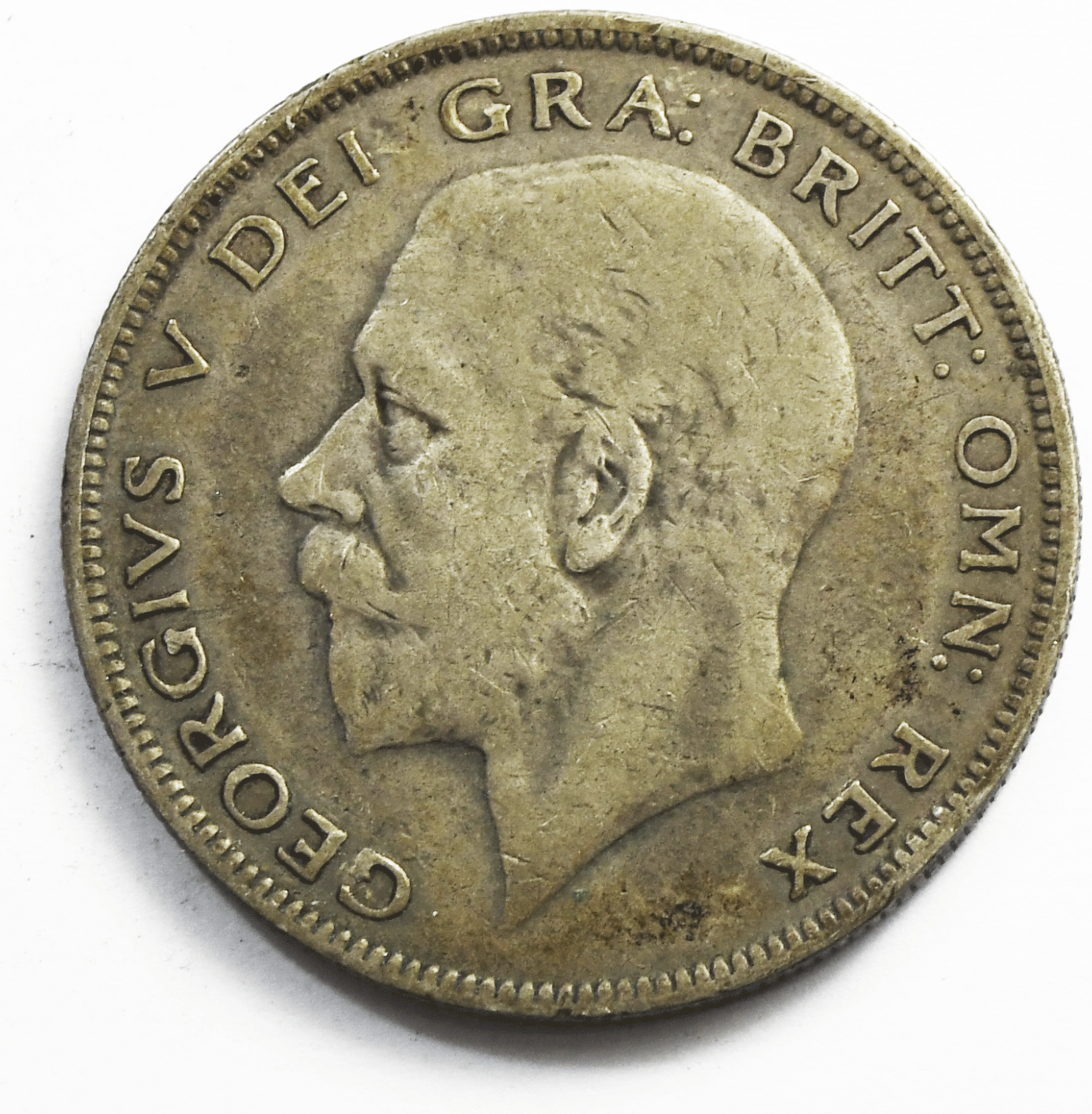 1928 Great Britain Half 1/2 Crown KM# 835 Silver Coin