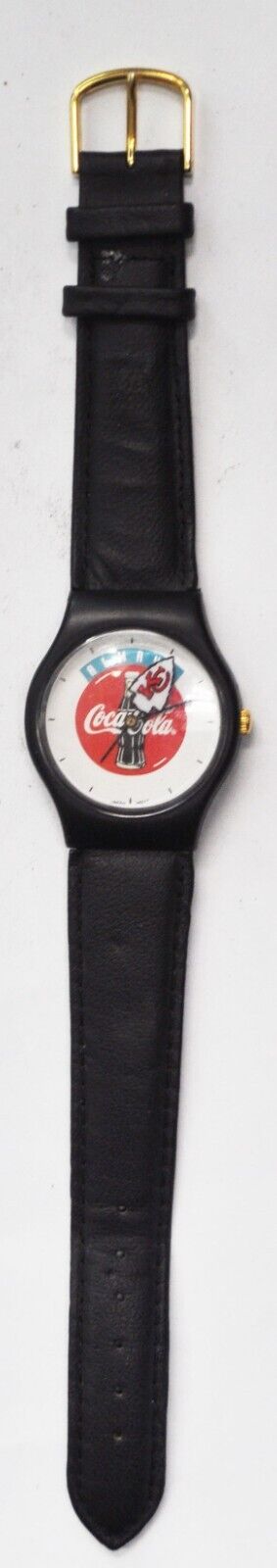 Always Coca Cola Bottle Dial KC Chiefs Second Hand Wristwatch Quartz 33mm