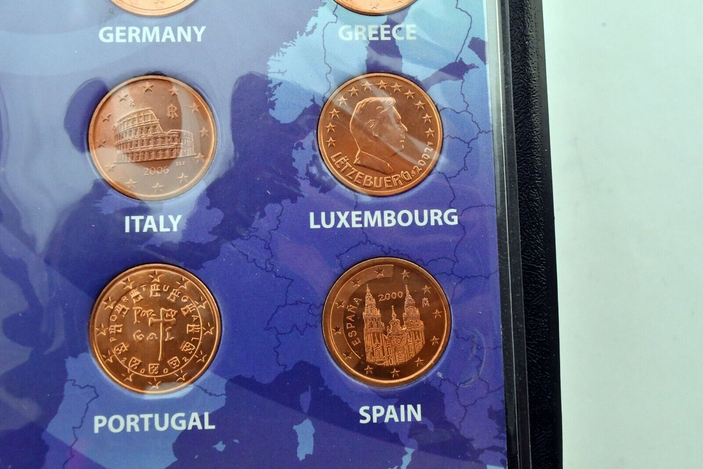 10th Anniversary of the Euro "12" 5 Cent First Commemorative Mint Inc. 12pc set