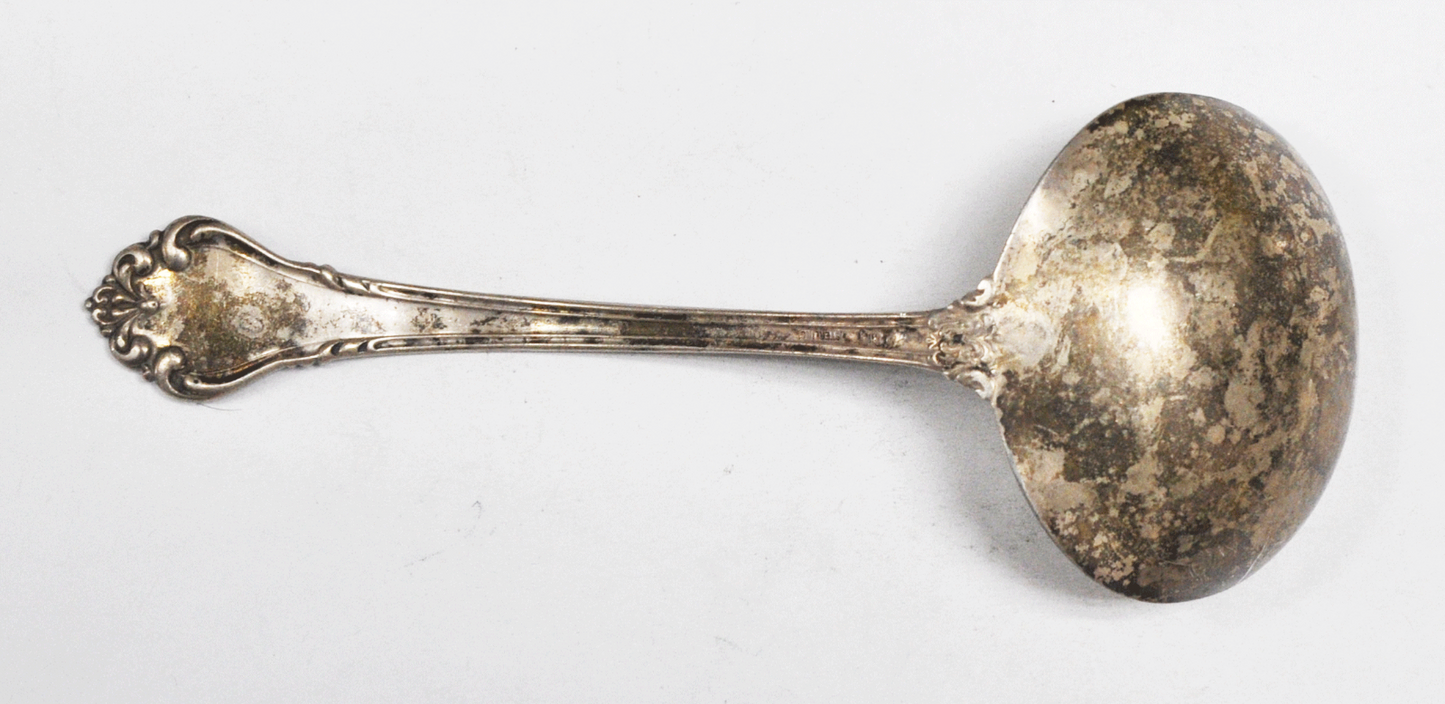 Antique Sterling Silver Reed & Barton Elegante L'Elegante Gravy Ladle 6.5"
