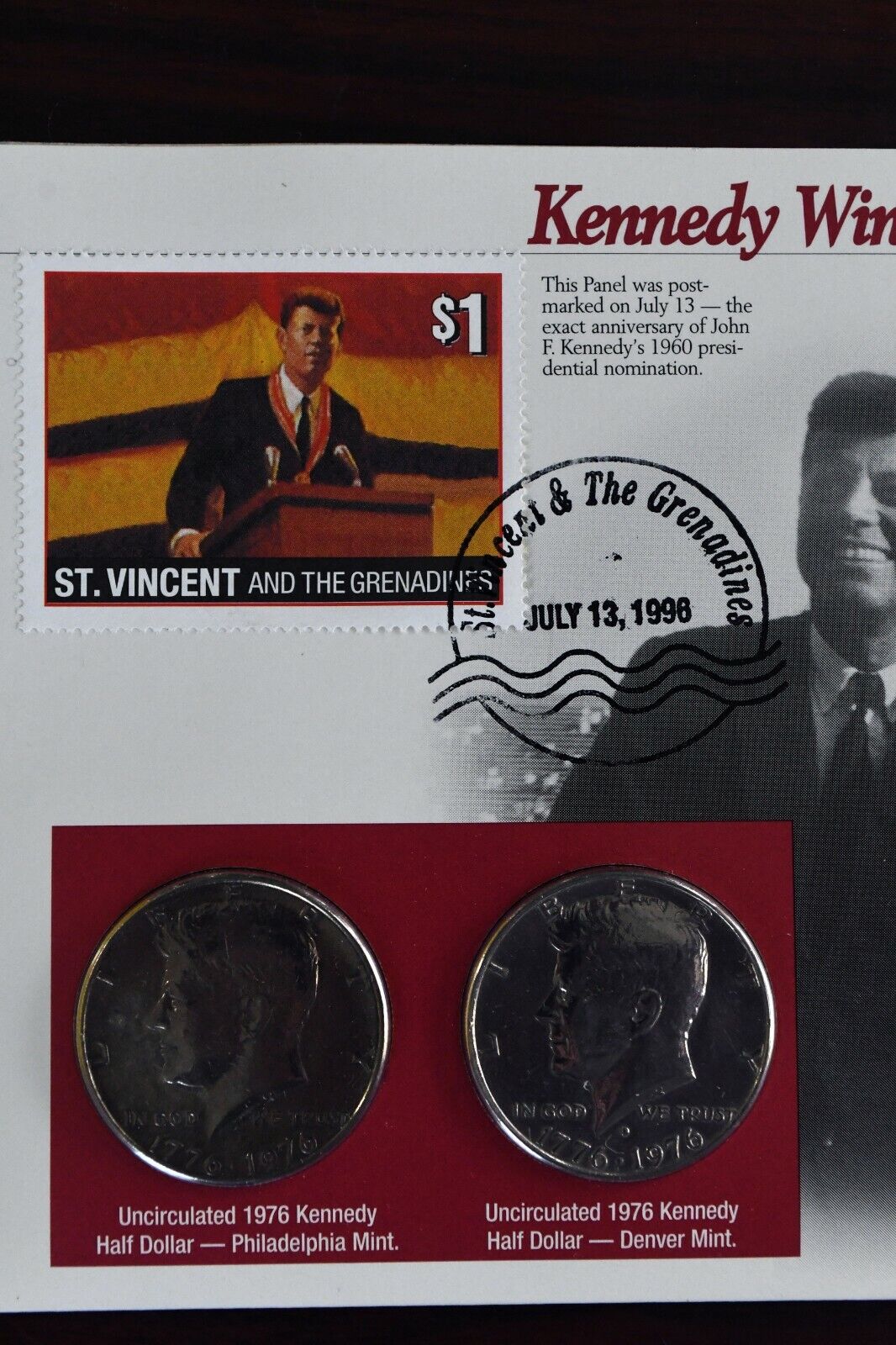 Publishers Clearing House Kennedy Half Dollar Program Wins President Nomination