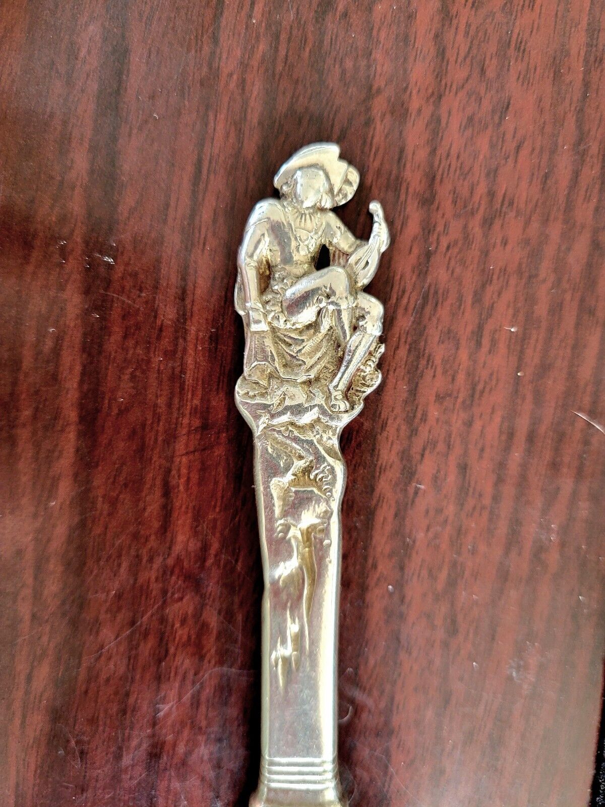 Nuremberg by Gorham Solid 7" Master Butter Spreader Hand Engraved 1.5oz