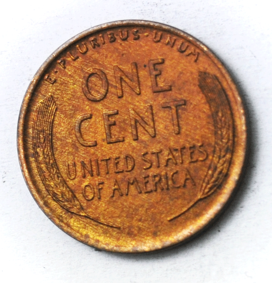 1925 1c Lincoln Wheat Cent One Penny Philadelphia AU-Unc
