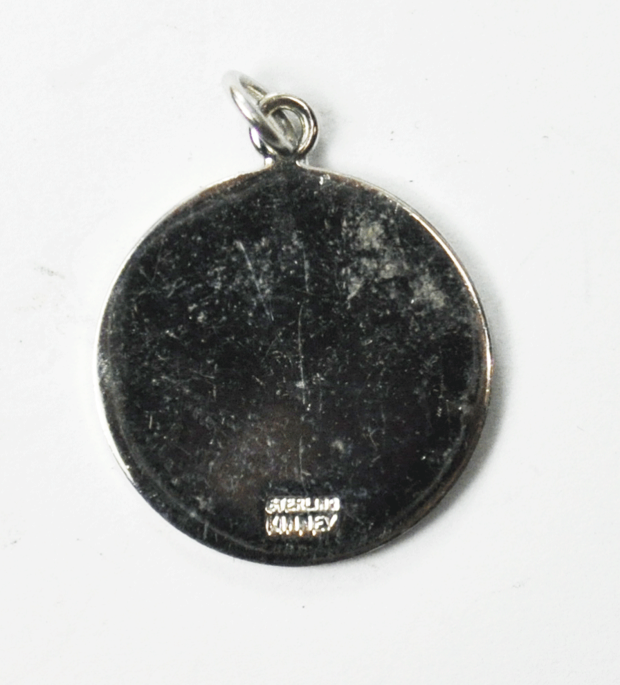 Kinney Sterling Silver National Wildlife Federation Round Charm 19mm Disc