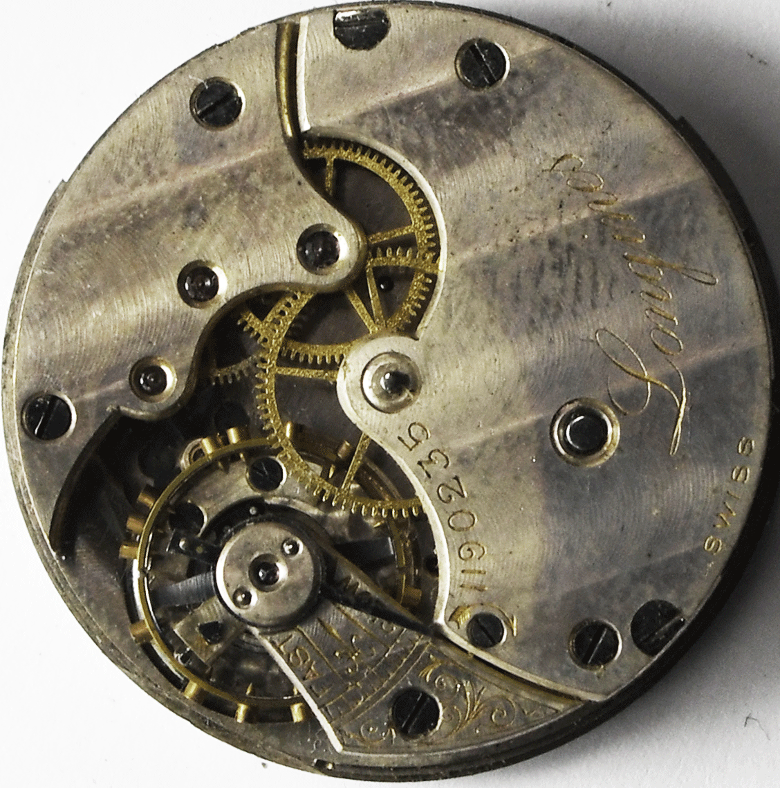 Vintage Longines Size 0 Pocket Watch Movement 29mm