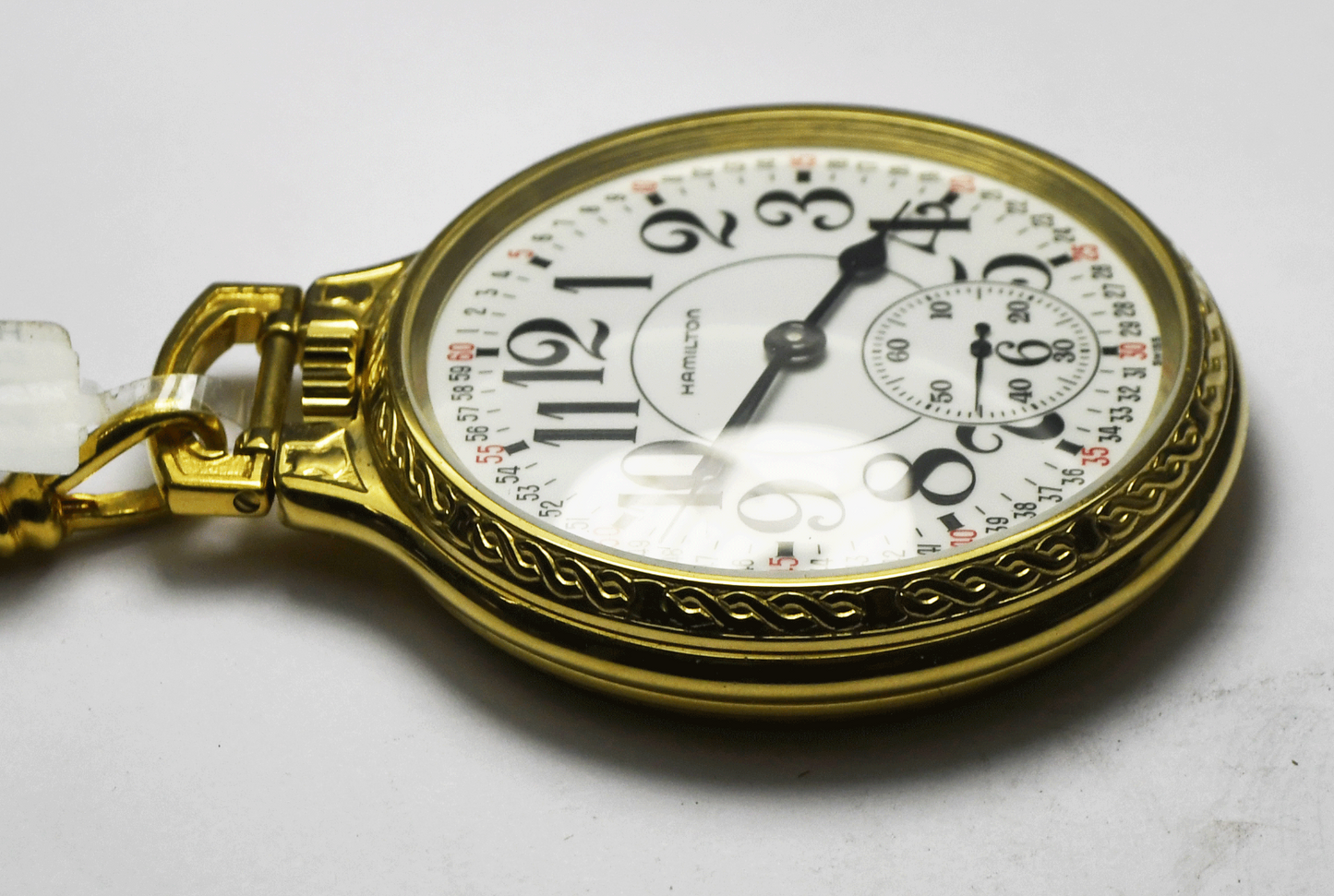 Hamilton Broadway Limited 892 Size 16 17J OF Skeleton Pocket Watch