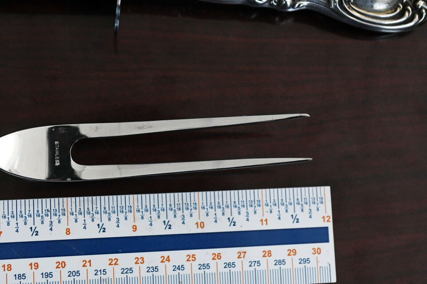 Victoria Florence by Frank Whiting Sterling/Stainless Carving Fork & Knife Set