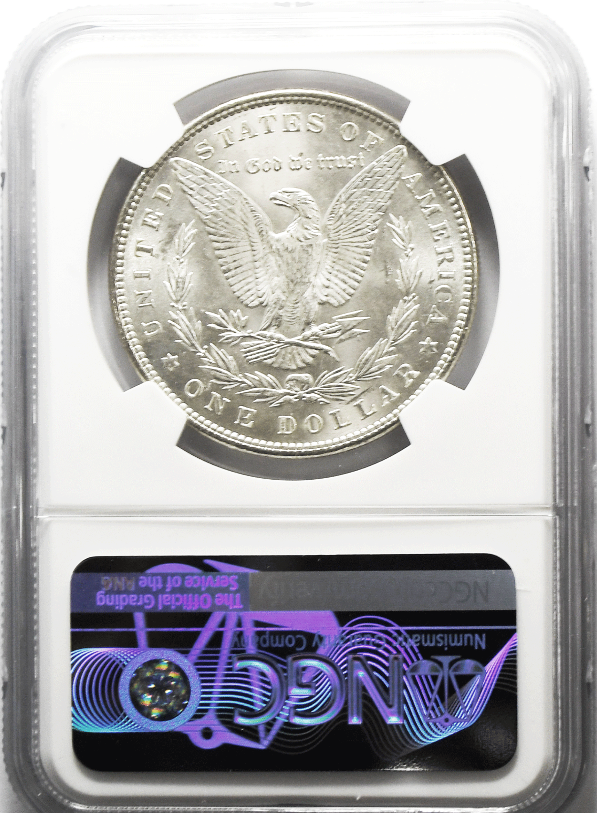 1898 $1 Morgan Silver Dollar MS62 NGC Uncirculated Philadelphia