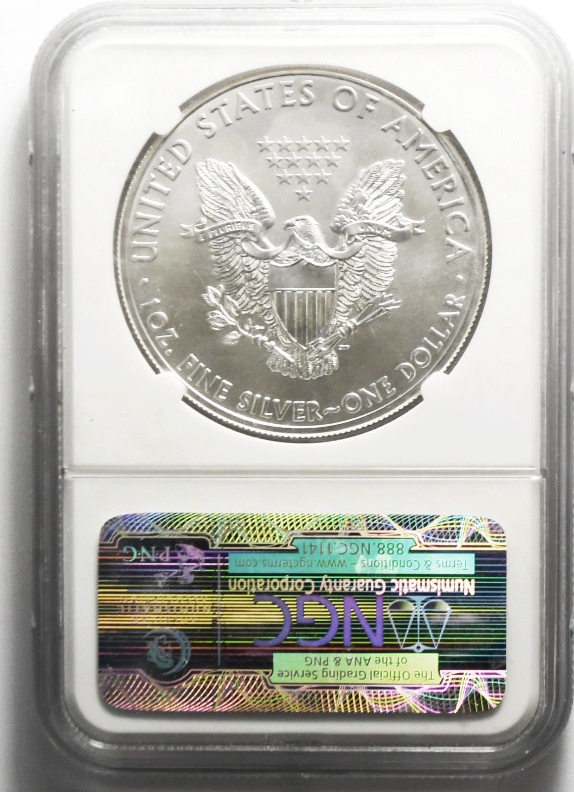 2012 $1 American Silver Eagle 1oz Fine Coin NGC MS70 First Releases