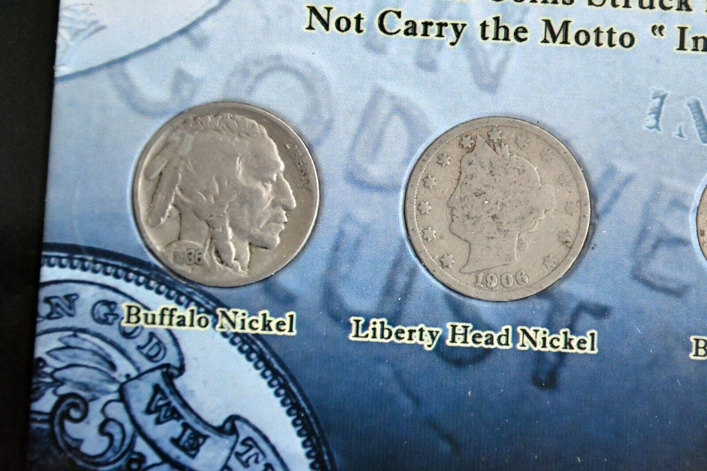 The "No Motto" Collection from The American Heritage Mint Buffalo, Barber, V