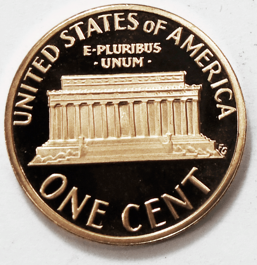 1979 S 1c Proof Lincoln Memorial Cent One Penny Gem Uncirculated San Francisco
