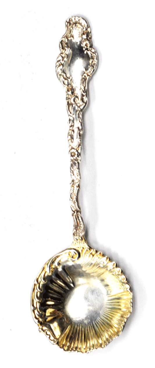 Sterling Silver Durgin Watteau 5-3/4" Cream Sauce Ladle Shell Bowl