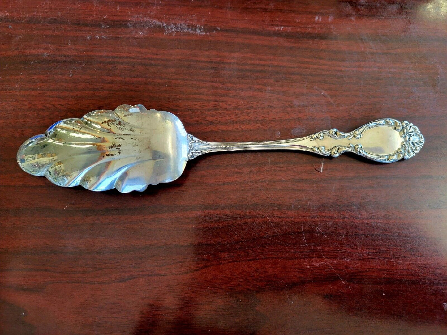 Lucerne by Wallace Sterlling Silver 8 1/8" Large Jelly Knife 1.6oz.