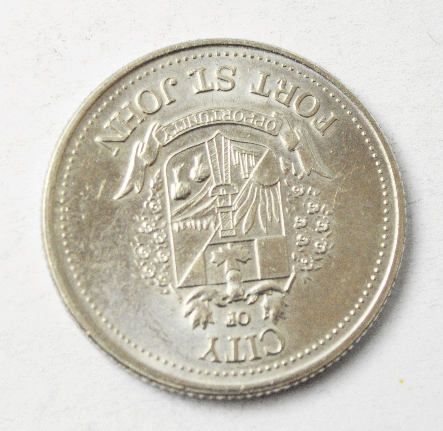 Fort Saint John British Columbia Canada Winter Games 1984 Medal 33mm