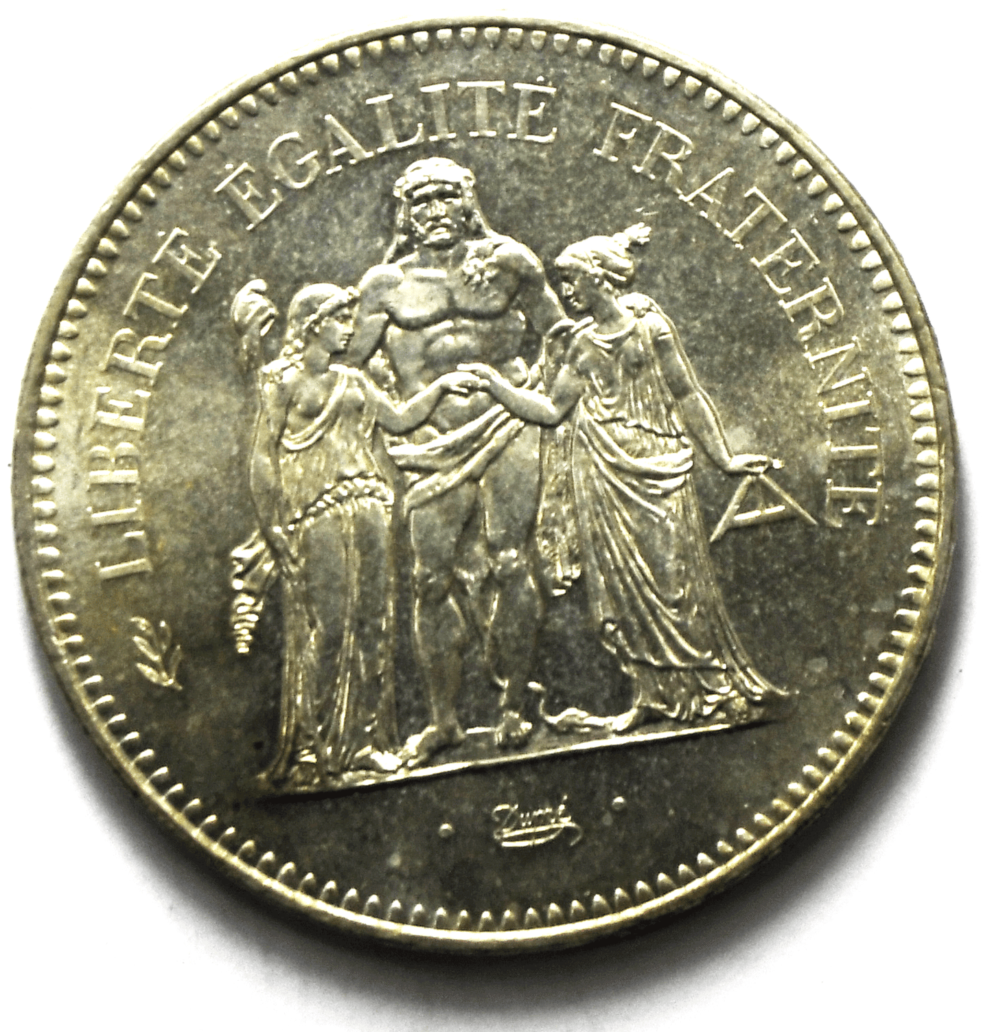 1979 France Proof Like 50 Fifty Francs Silver Coin KM# 941.1