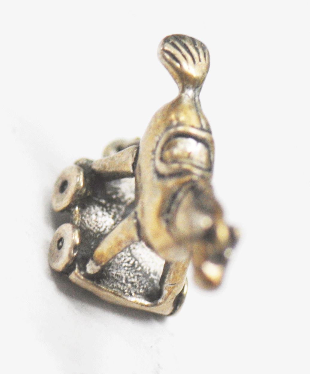 Sterling Silver Mary Engelbreit Christmas Xmas Toy Rocking Horse Charm 20mm