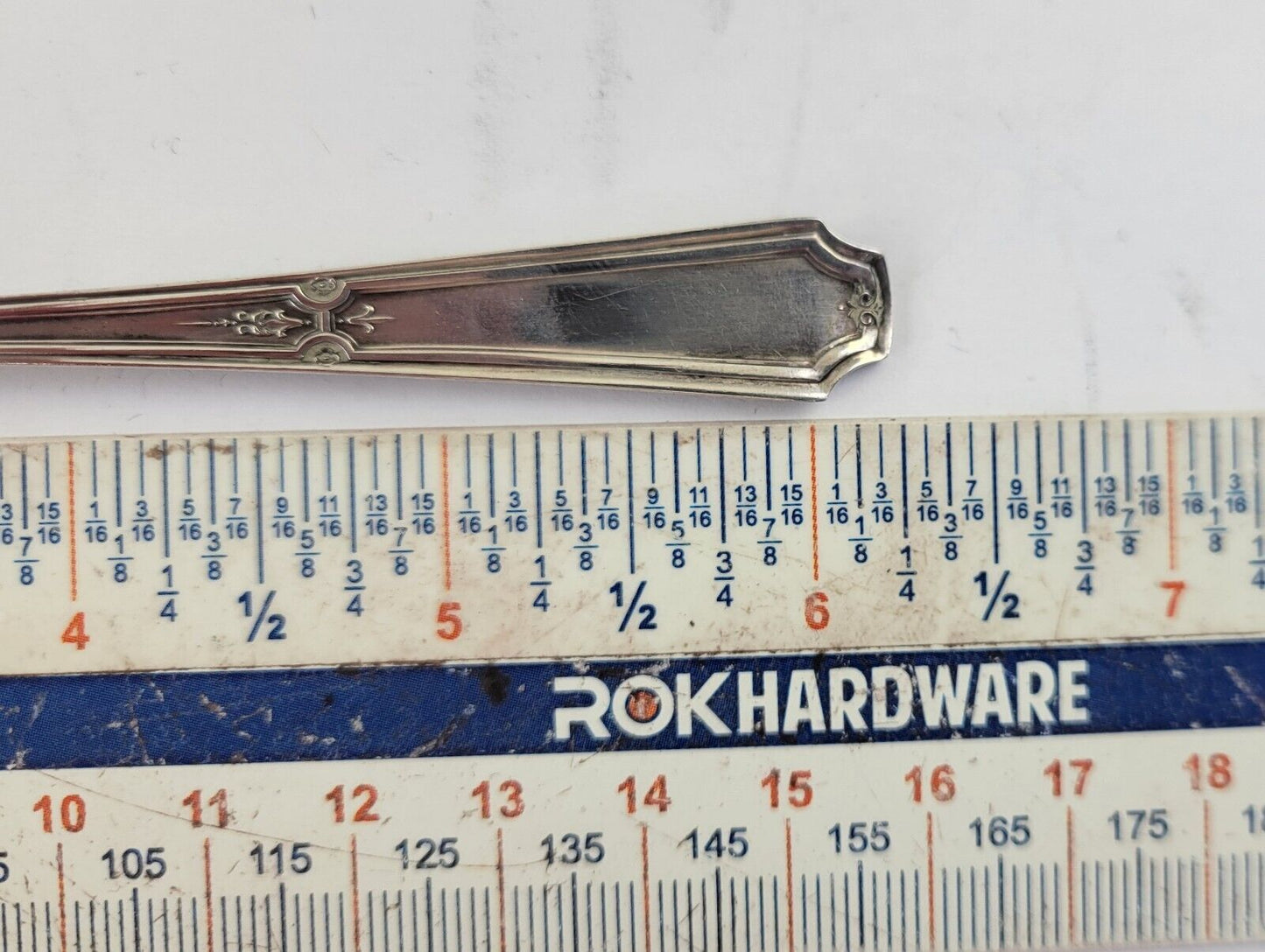 Louis XIV By Towle Sterling Silver Pickle/Olive Fork 2-Tine with Barbs 6 1/4"