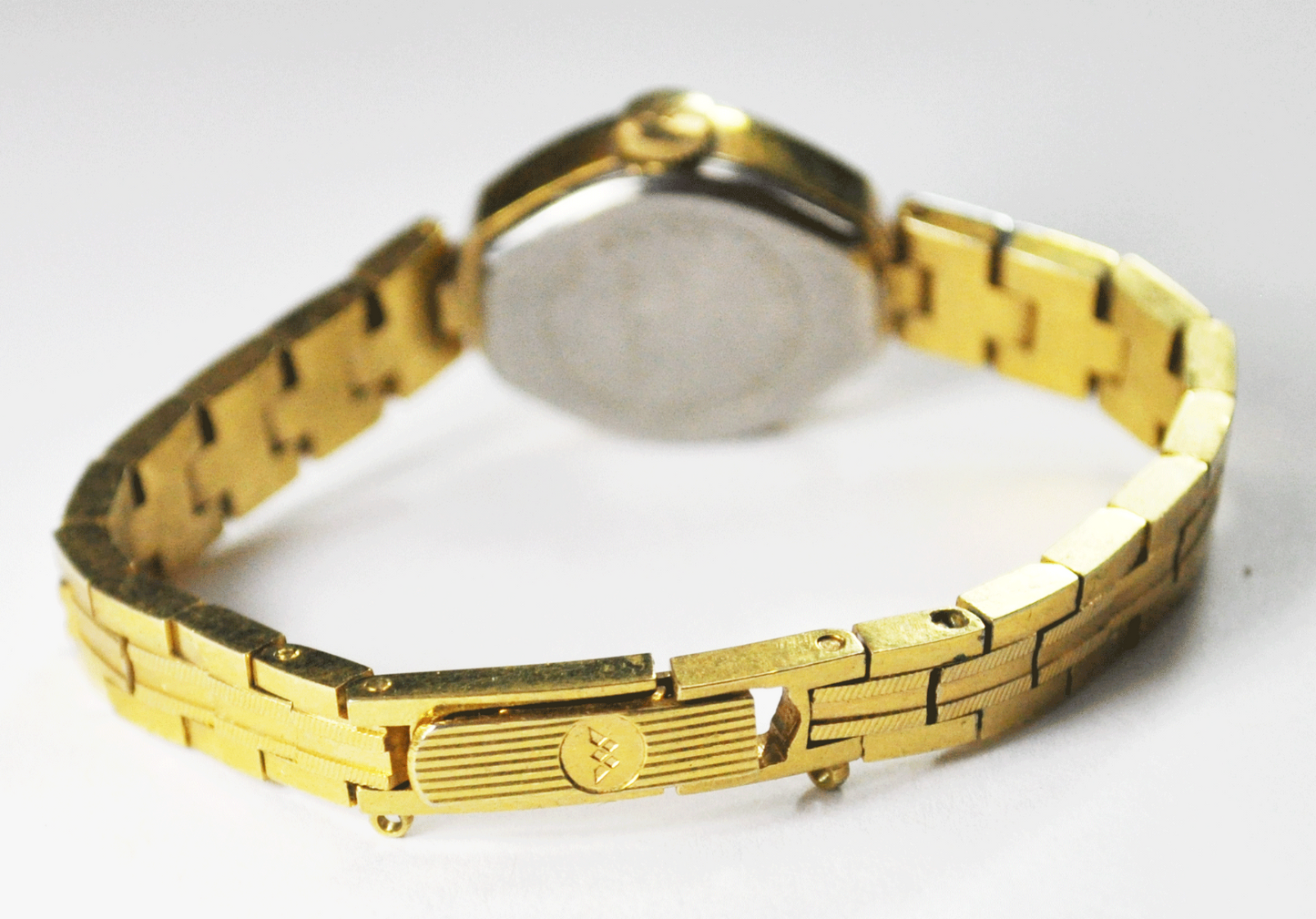 Vintage Waltham 0162 Manual Wind Wristwatch 17J Gold Tone 17mm Not Running