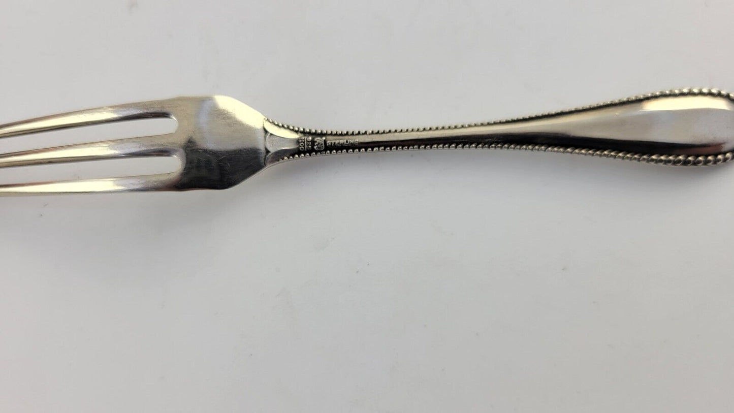 Cordova by Towle Sterling Silver 4 5/8" Strawberry/Berry Fork .28oz. Monogrammed