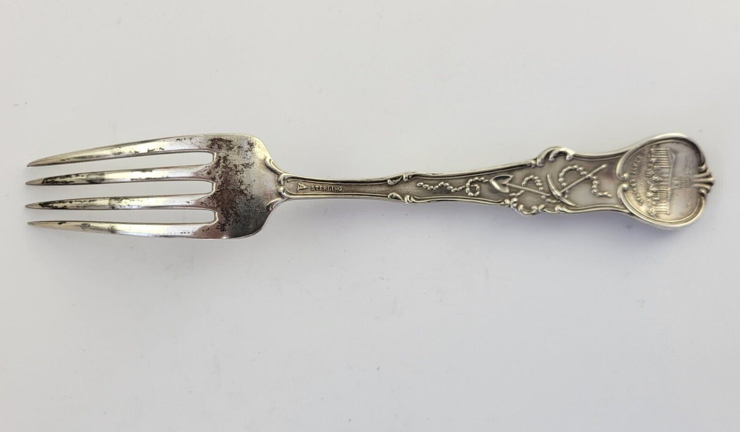 RARE! Tennessee State Sterling 5" Silver Souvenir Fork State Capital 1oz.