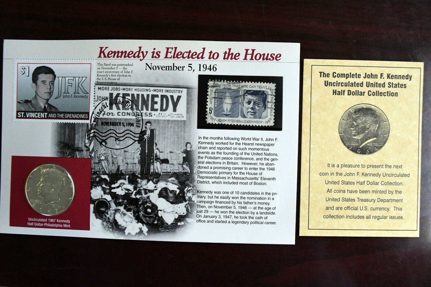 Publishers Clearing House Kennedy Half Dollar Program Elected to the House