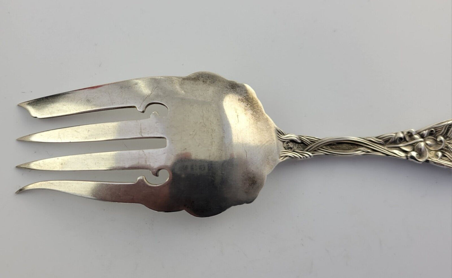 Frontenac by International Sterling 6 5/8" Small Cold Meat Serving Fork 1.4oz