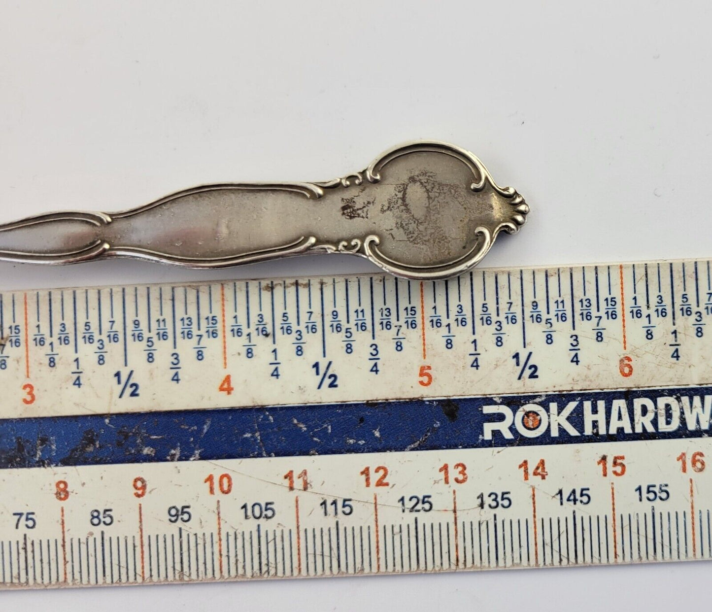 La Conner Washington 5 1/2" Sterling .925 Silver Souvenir Spoon .55oz.