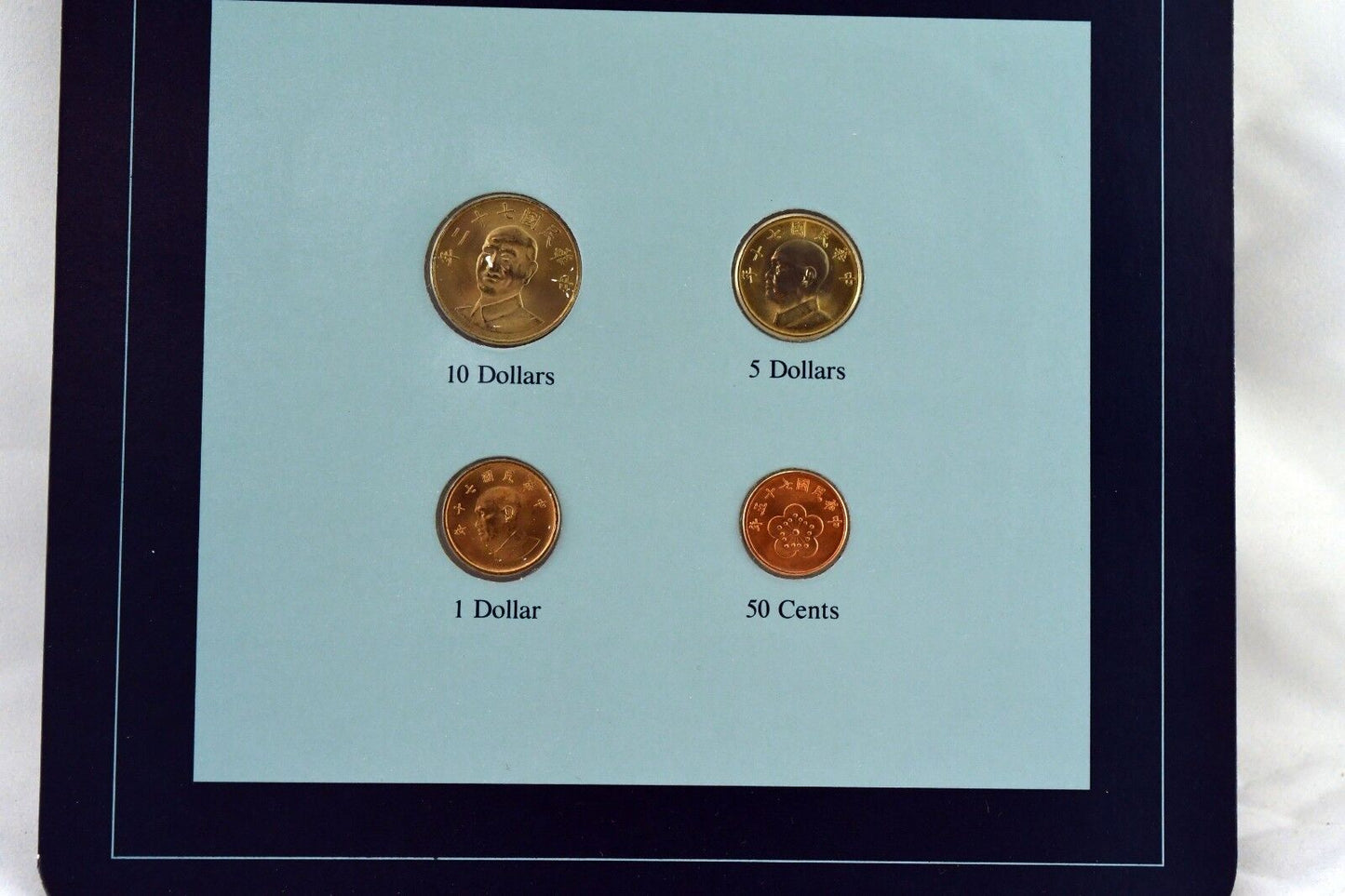 Coin Sets of All Nations Franklin Mint Republic of China (Taiwan)