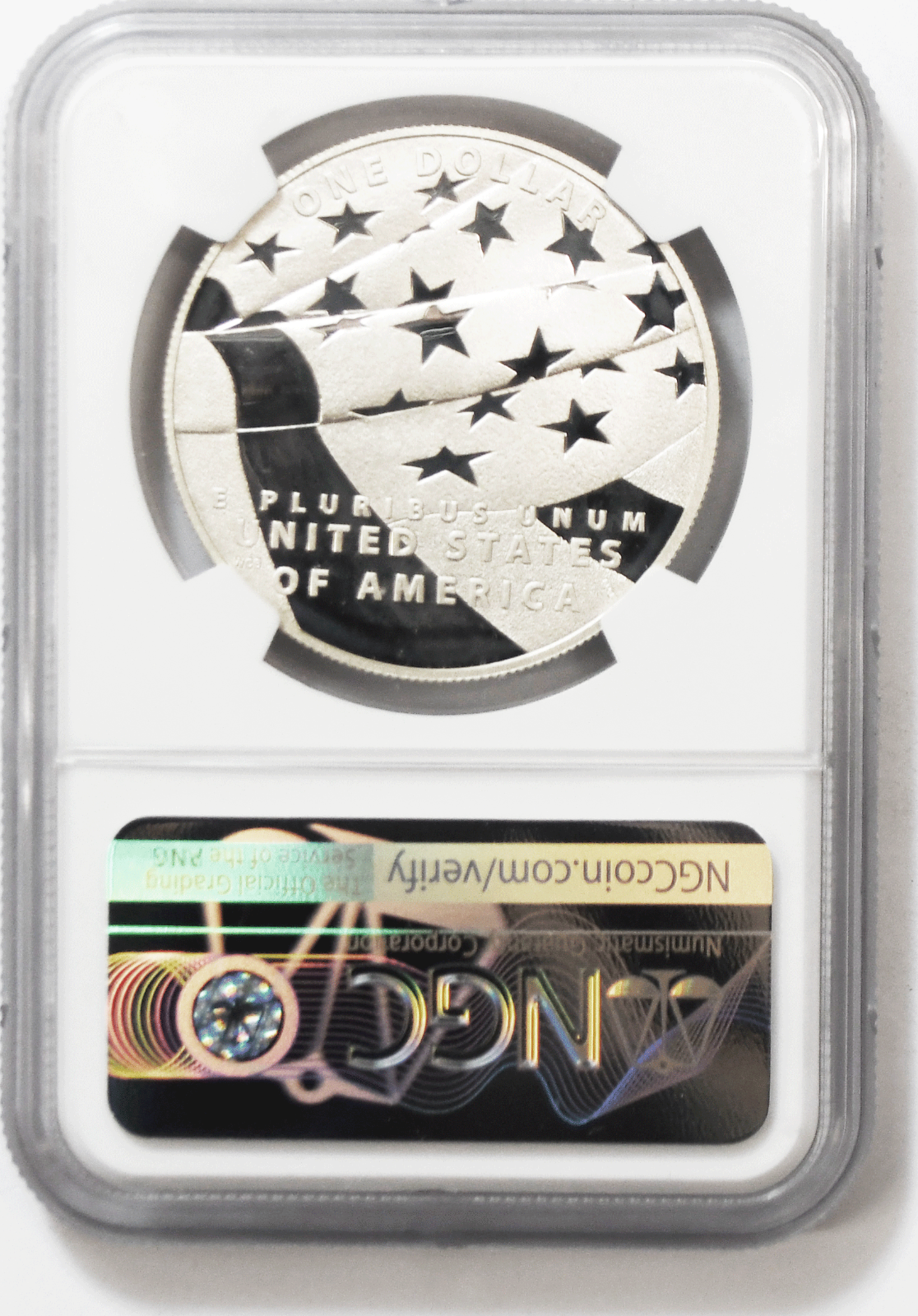 2012 P $1 Star Spangled Banner Commemorative Silver One Dollar PF69 UC NGC