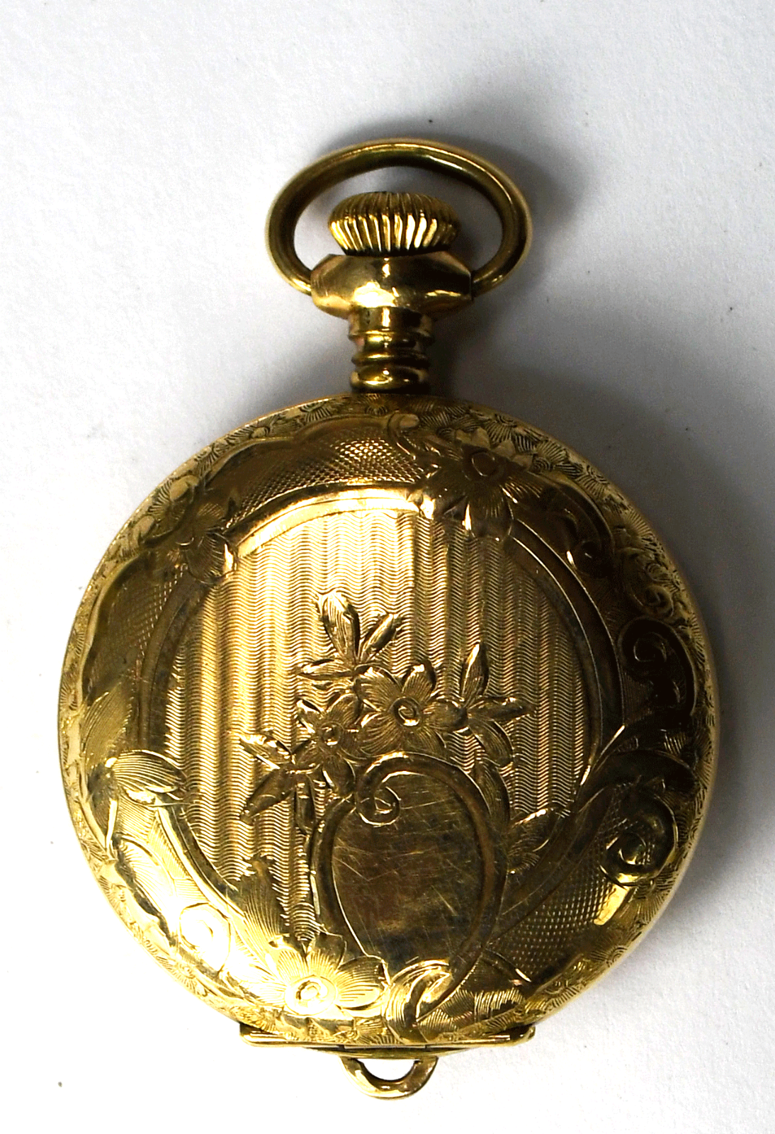 1903 Omega Size 0 Pocket Watch 20yr Gold Filled Hunters Case