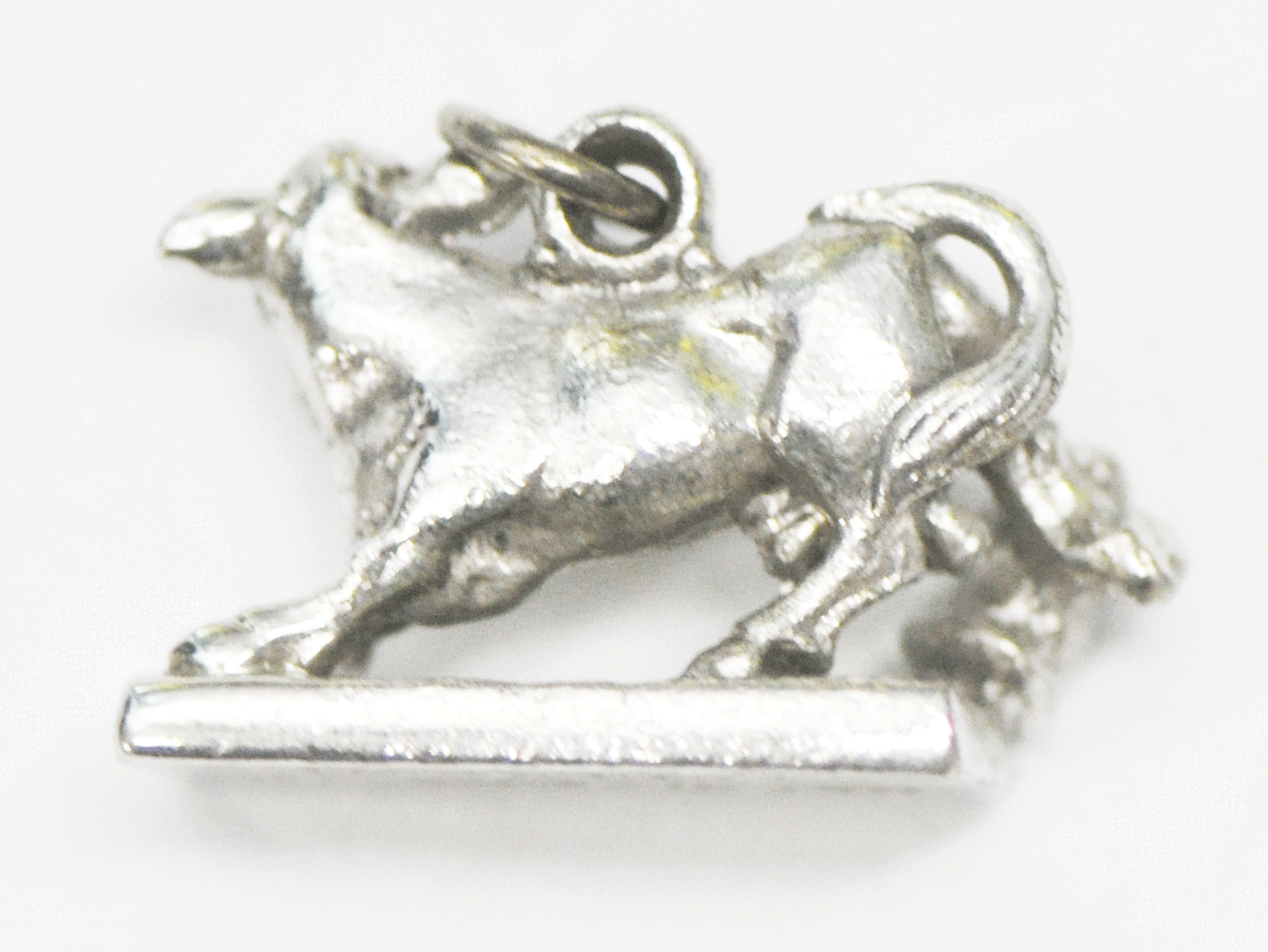 Sterling Silver Kinney Mrs Olearys Cow Charm 20mm