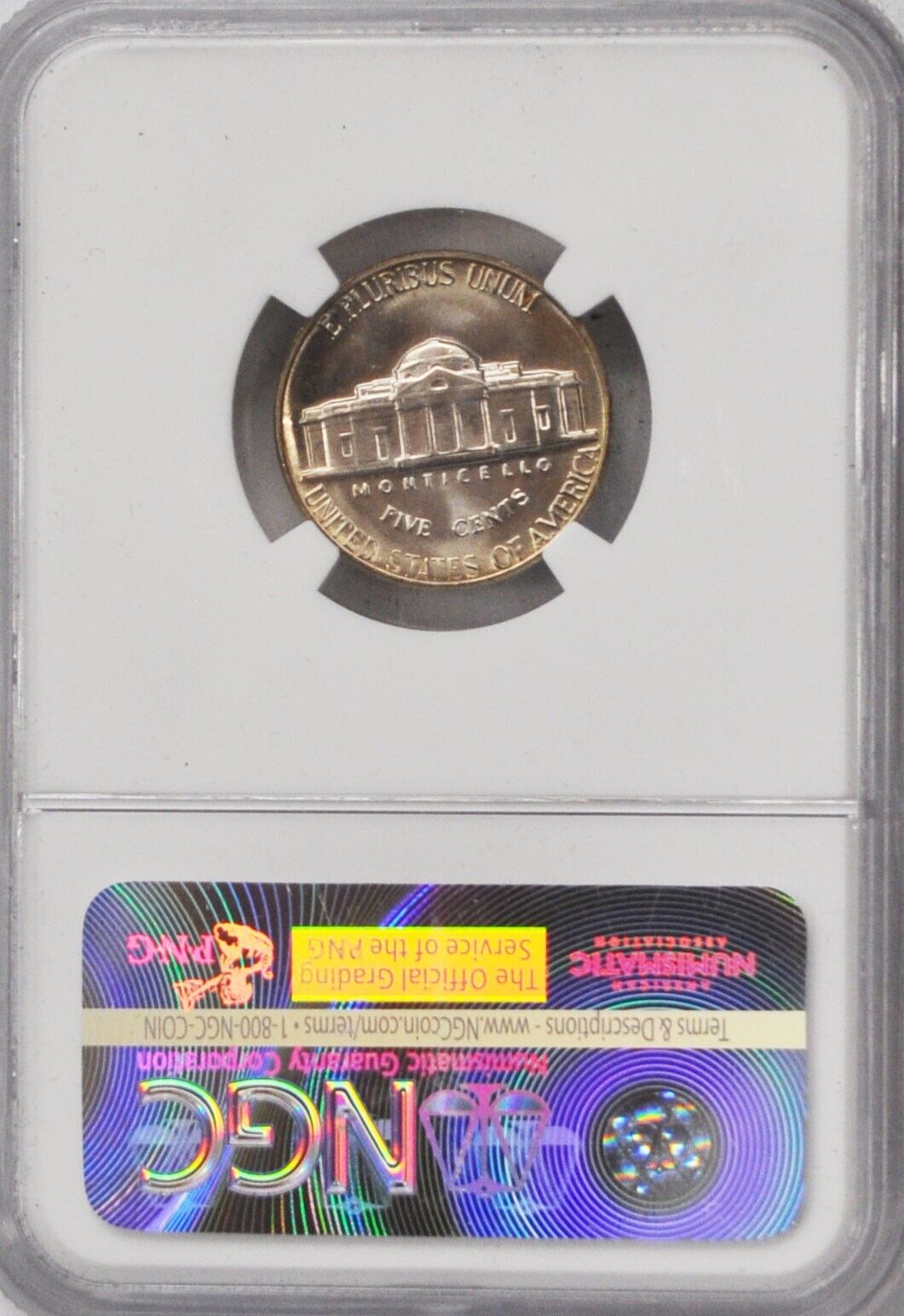 1965 5c SMS Jefferson Nickel NGC Five Cents MS67 Special Mint Gem Unc