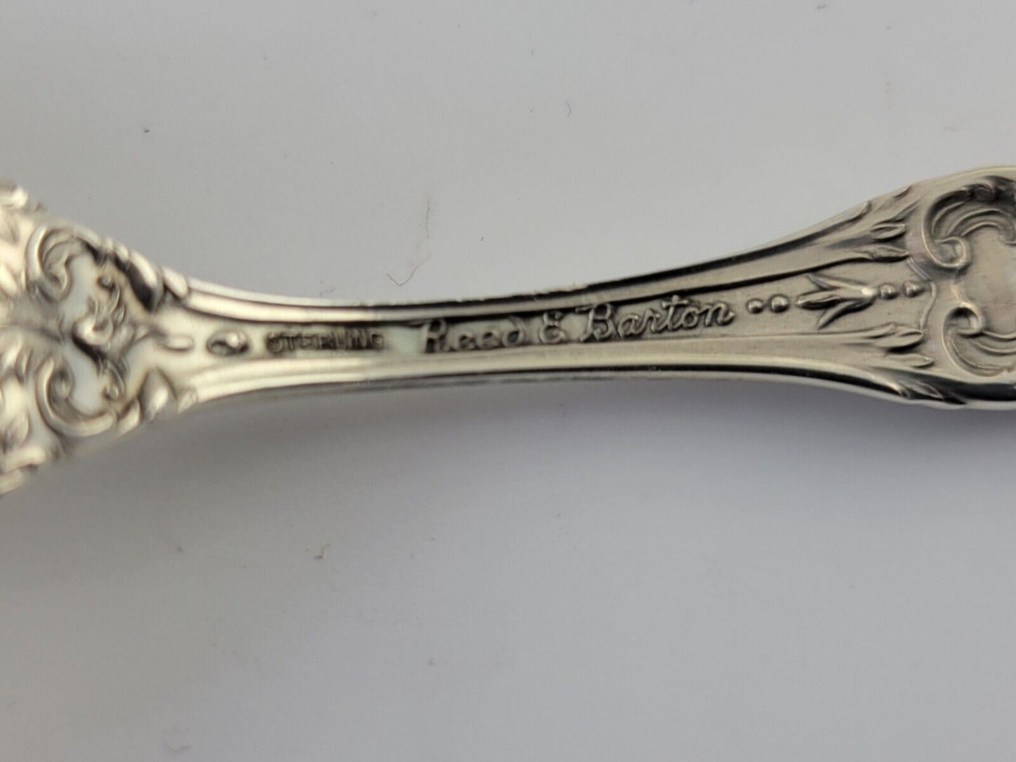 Reed & Barton Francis I Sterling Silver 1oz. Bon Bon Pierced Spoon 4 5/8"