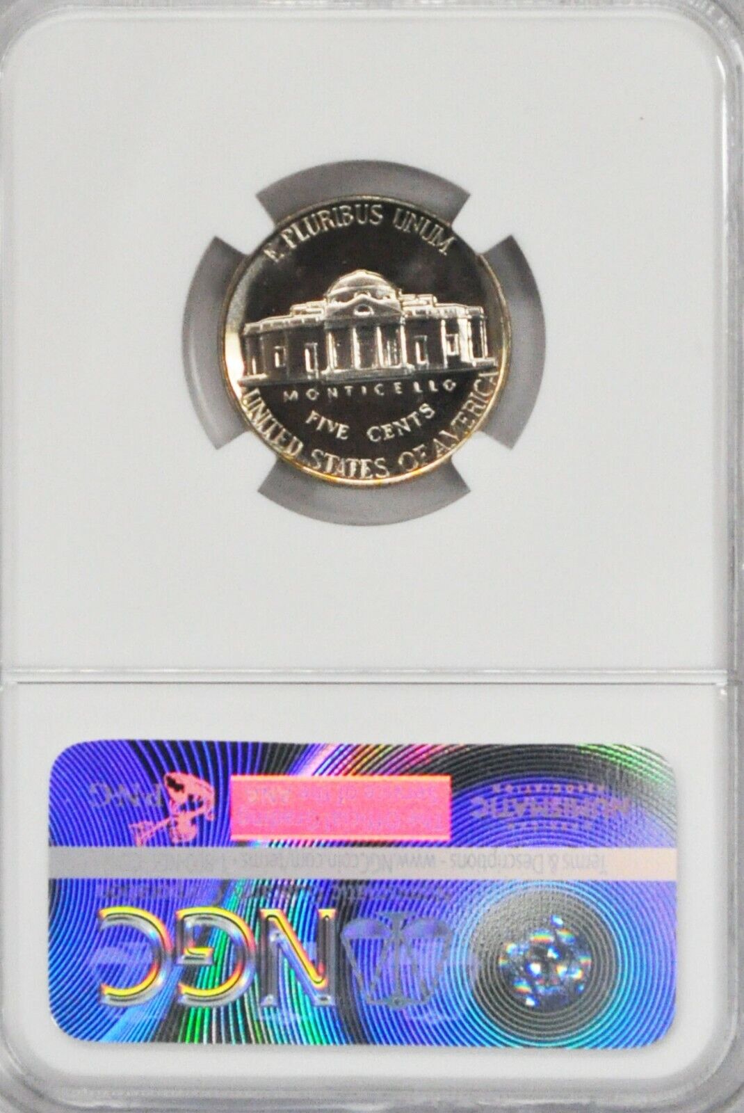 1962 5c Jefferson Proof Nickel Five Cents NGC PF67 Philadelphia